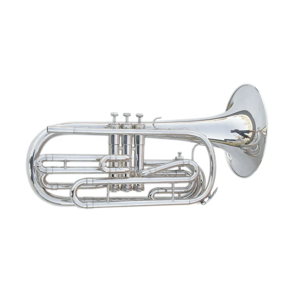 SEASOUND Cheap High Quality Bb Gold Marching Instrument Trombone JYMTB1312