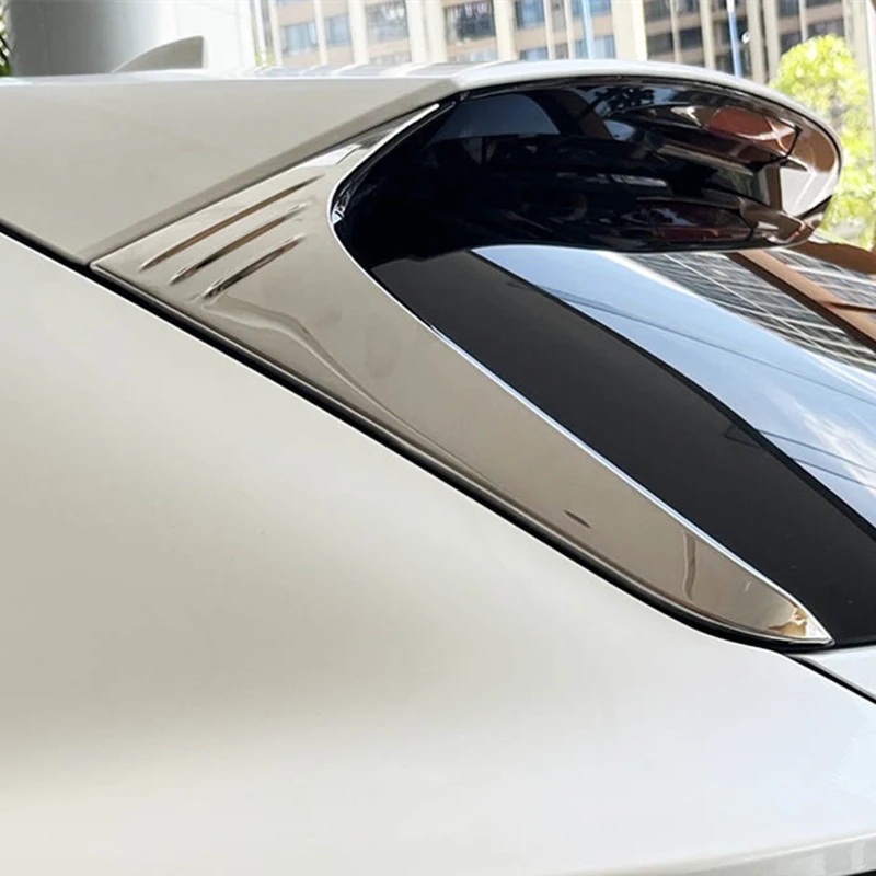 Car Rear Windshield Decoration Strip Exterior Spoiler Styling Cover Sticker Accessories For