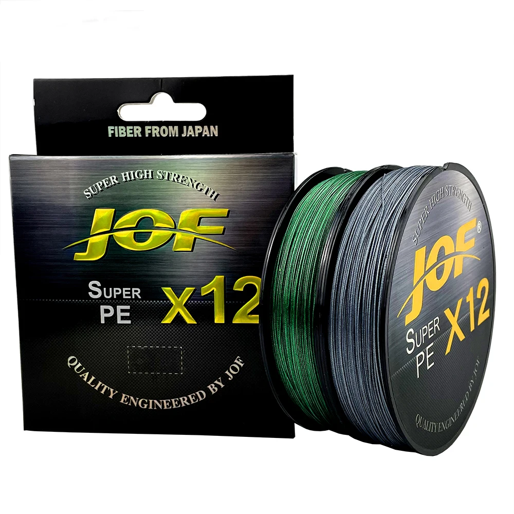 JOF Braided Fishing Line 9/12 Strands 500M Multifilament Sea Spinning Super  Strong Durable Woven Thread Pesca Draggable 20-92LB - AliExpress