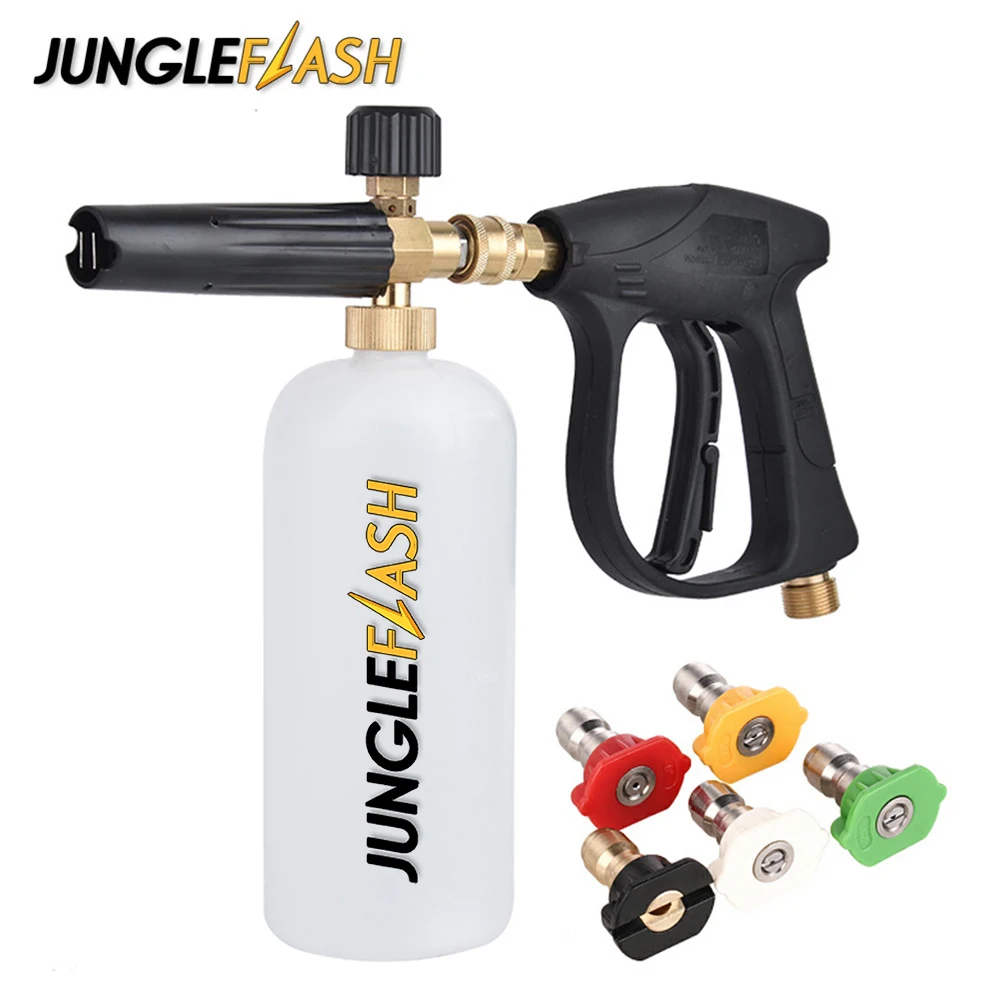 CarWashHighPressureCleanerWaterGunWasherSoapFoamSpraySprayer