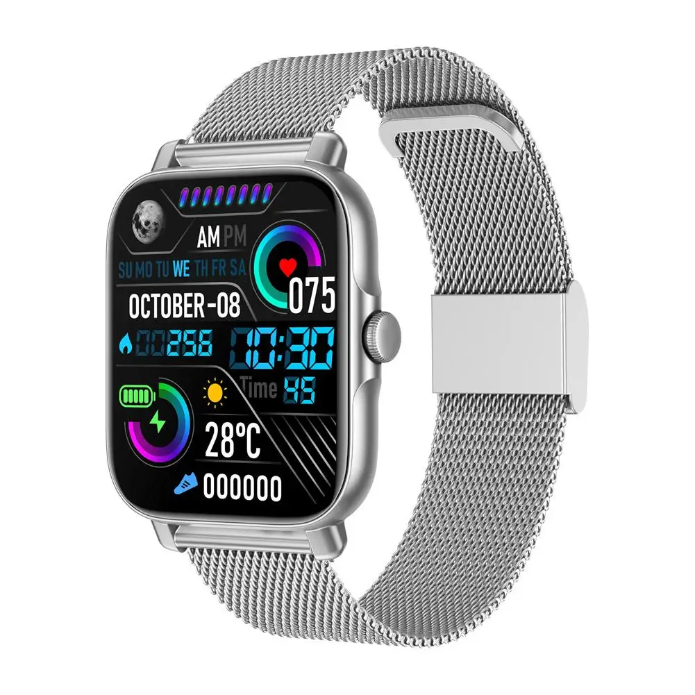 

Bluetooth Smart Watch Full Touch Screen Wireless Call Smartwatch Digital Sports Ip67 Waterproof Fitness Watches for Men Women