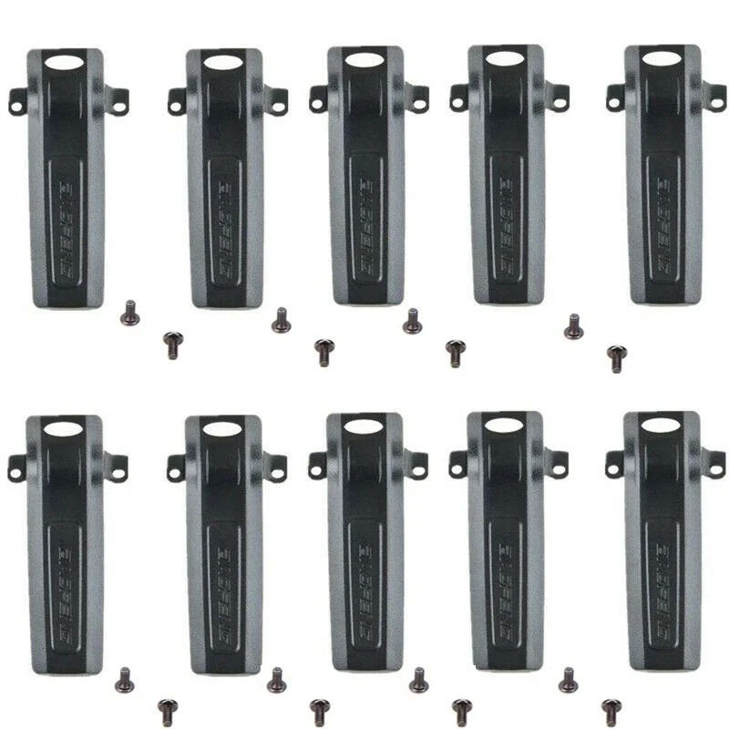 

10PCS/Lot Original BaoFeng Back Pack UV-82 Belt Clip for UV-8D UV-82HP UV-8 5RE Plus 5RA Clamp Radio Walkie Talkie Accessories