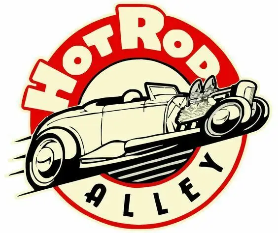Hot Rod Alley Parti Di Biciclette Vintage Car Truck Parts Sticker Vintage Racing Rat Adatto Per Fink Chopper Gas Oil Tools Scott