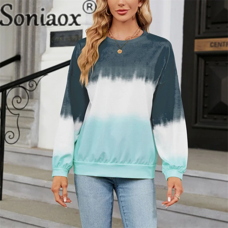 Рисунок 2 - Женский свитшот с длинным рукавом и круглым вырезом