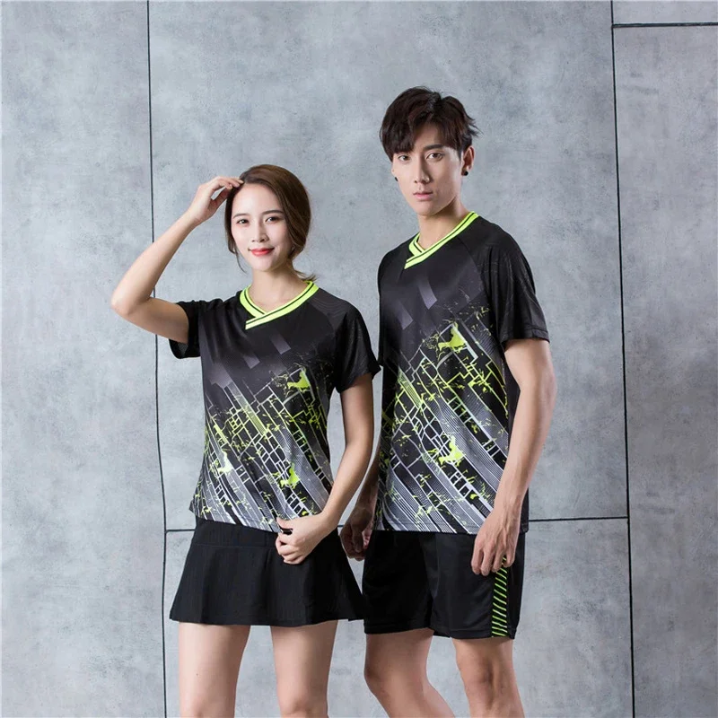 Sports Clothes Short Sleeve Long Sleeve T Shirt Men Women Tennis Badminton Table tennis Jerseys Uniform