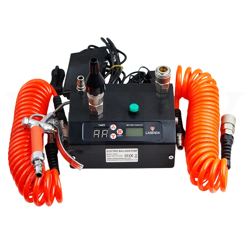 220V Helium Balloon Inflator Wedding Birthday Party Airborne Tool Electric Heliu