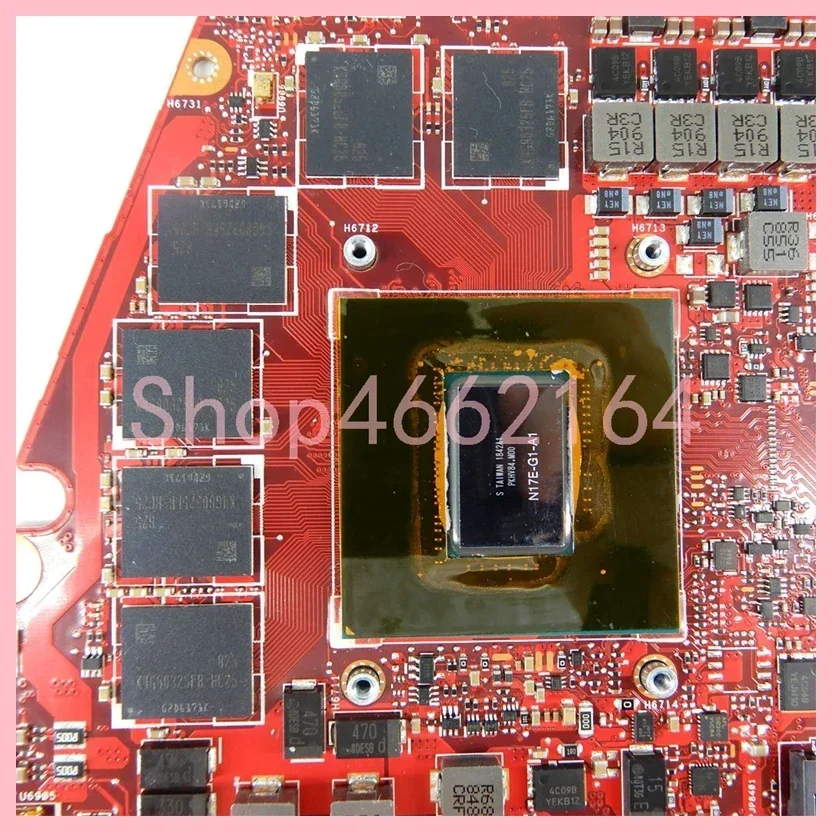 ASUS ZEPHYRUS GX501GI マザーボード修理アップグレードに使用 ASUS ZEPHYRUS GX501GI マザーボード修理アップグレードに使用