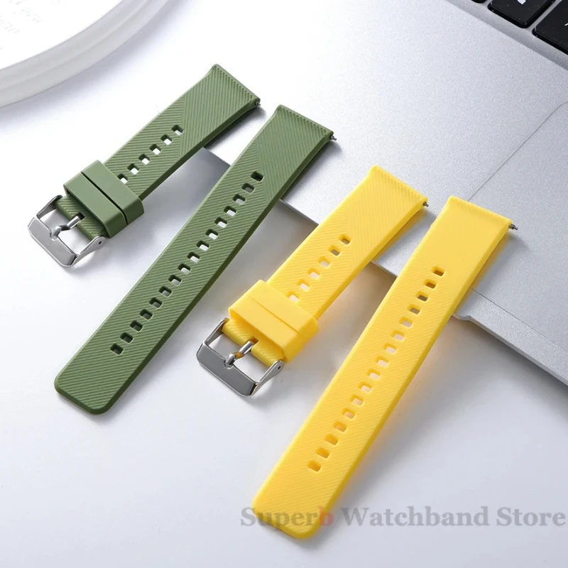 Premium Silicone Quick Release Watch Band - Versatile Wristband