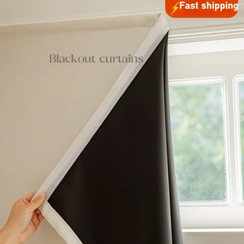 No-Drill Blackout Window Curtains 1