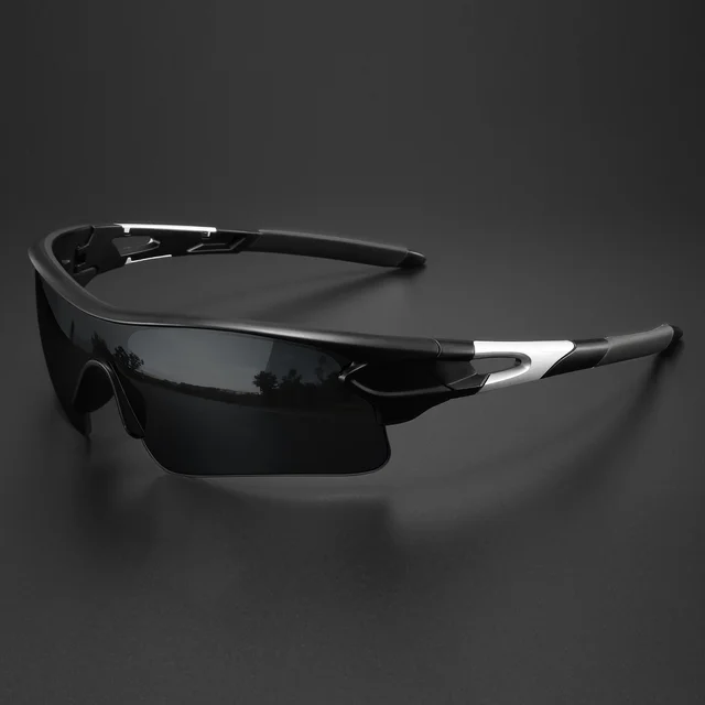 Lunettes de soleil de sport classiques avec lentille UV400 enveloppantes une pièce – Ajustement confortable unisexe pour le cyclisme, la course, la randonnée et l'extérieur 1