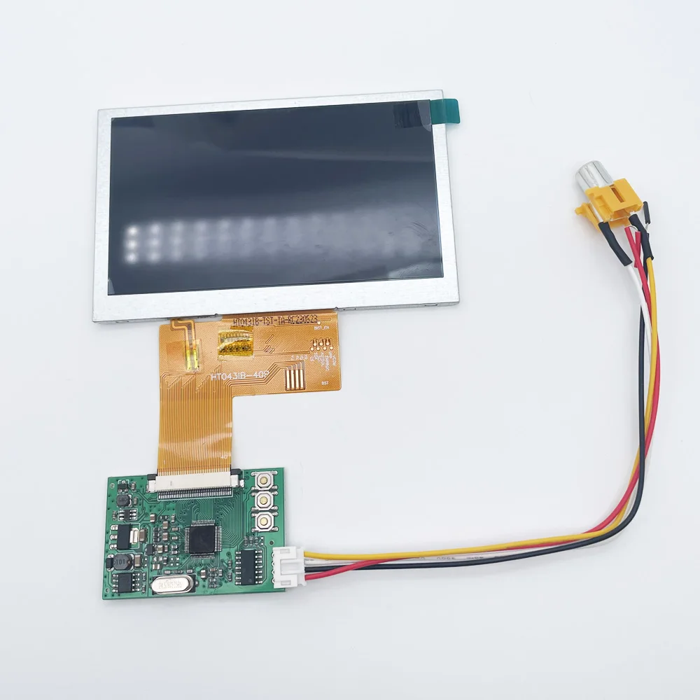 4.3 inch TFT-LCD display module kit 640x480 NTSC/PAL DC3-46V for Portable DVD videophone