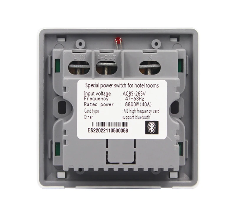 TTLOCK Bluetooth TTHotel Power Saver TTHotel Energy Saving Switch 13.56Mhz RFID
