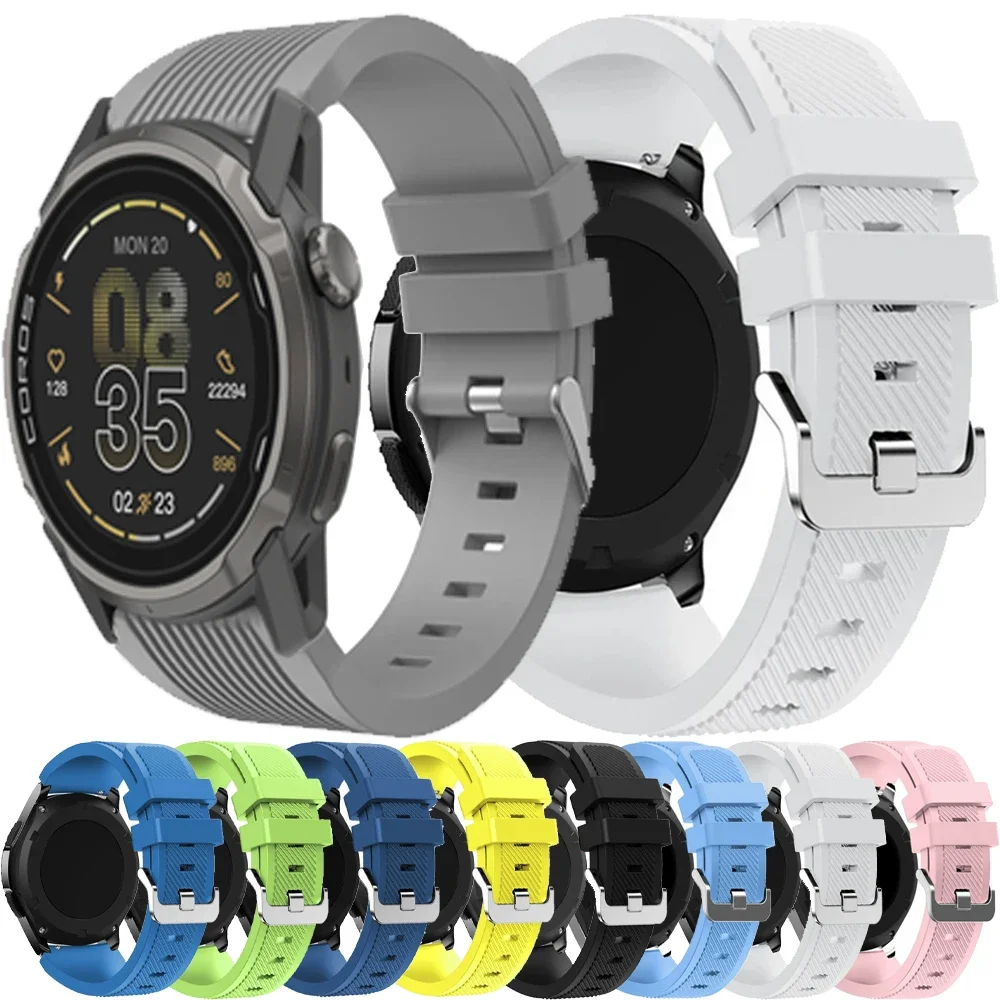Versatile 22mm Silicone Watch Strap - Premium Comfort and Style