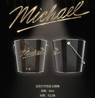 Nouvelle tasse à eau Michael Jackson en forme de microphone, originale, en stock, cadeau créatif pour les fans de musique. 6