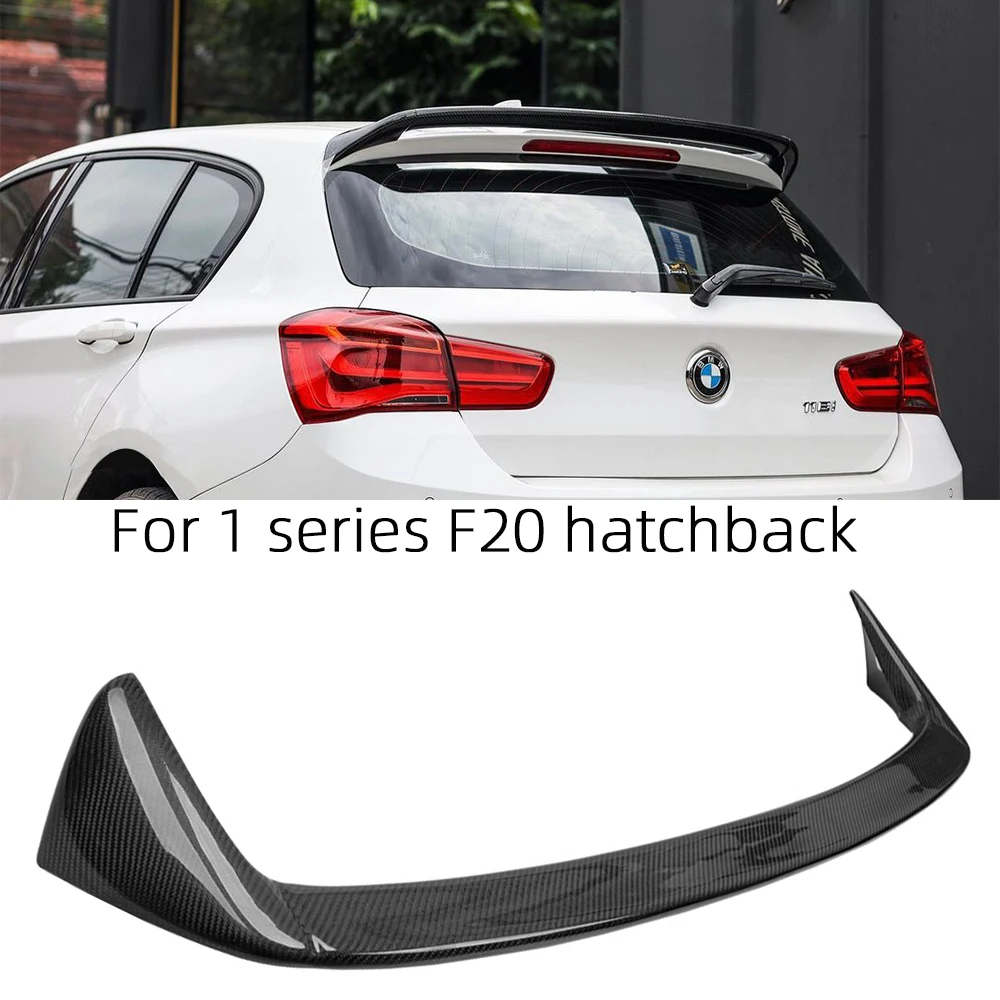 For BMW 1 Series F20 hatchback AC Style Carbon fiber Rear Spoiler Trunk  wing 2011-2020 FRP honeycomb Forged