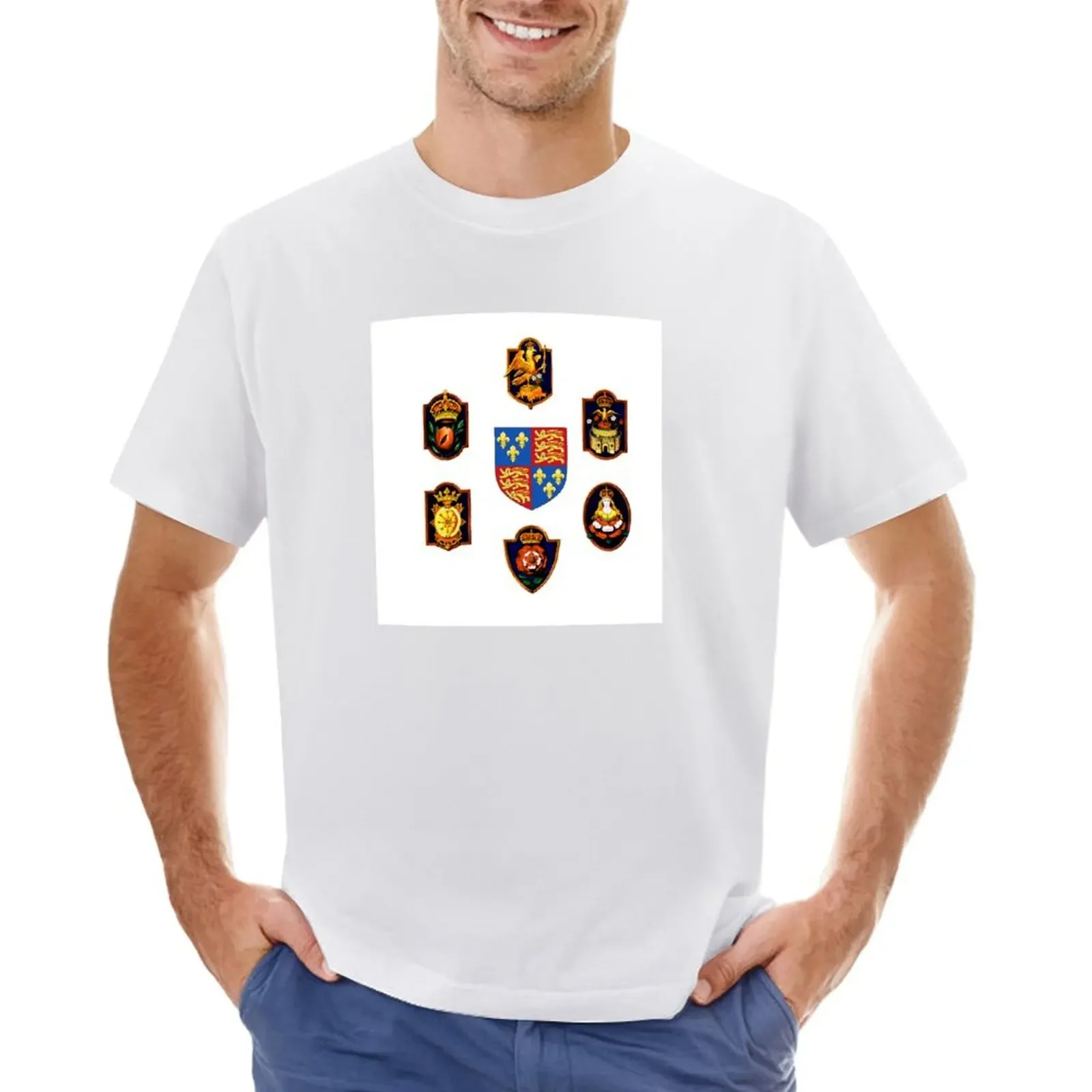 

6 Wives (Symbols) T-shirt sweat blacks oversizeds vintage big and tall t shirts for men