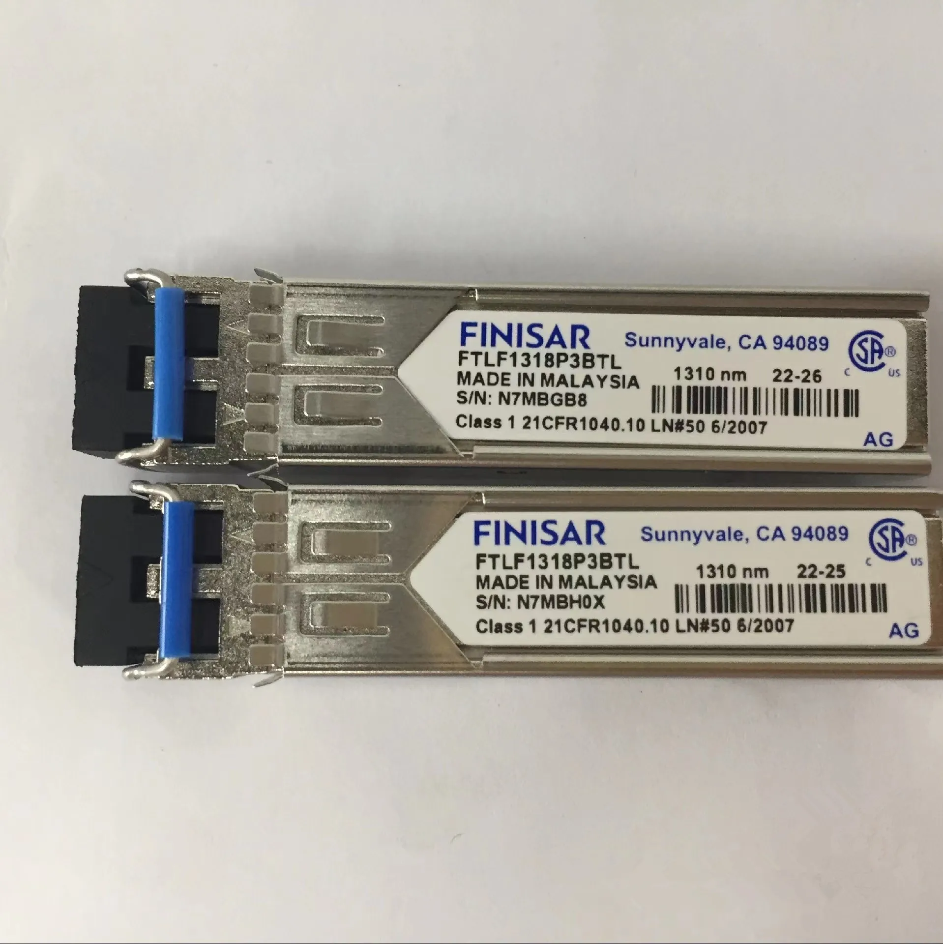 FINISAR gigabit fiber sfp/FTLF1318P3BTL 1.25G SFP 10km 1310nm LC SFP SM Gigabit Single-Mode