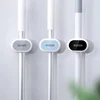 Strong Adhesive Mop Broom Holder Wall Mount - No Drill Bathroom Storage Rack, Heavy Duty Waterproof Hook for Cleaning Tools 3