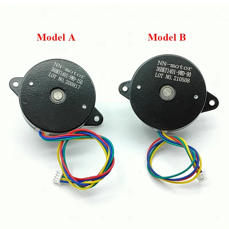 3D 프린터 CNC 로봇용 소형 원형 박형 스텝퍼 모터, 마이크로 2 상 4 선 스테핑 모터, 0.9 도, 36mm, 5mm 샤프트 도르래