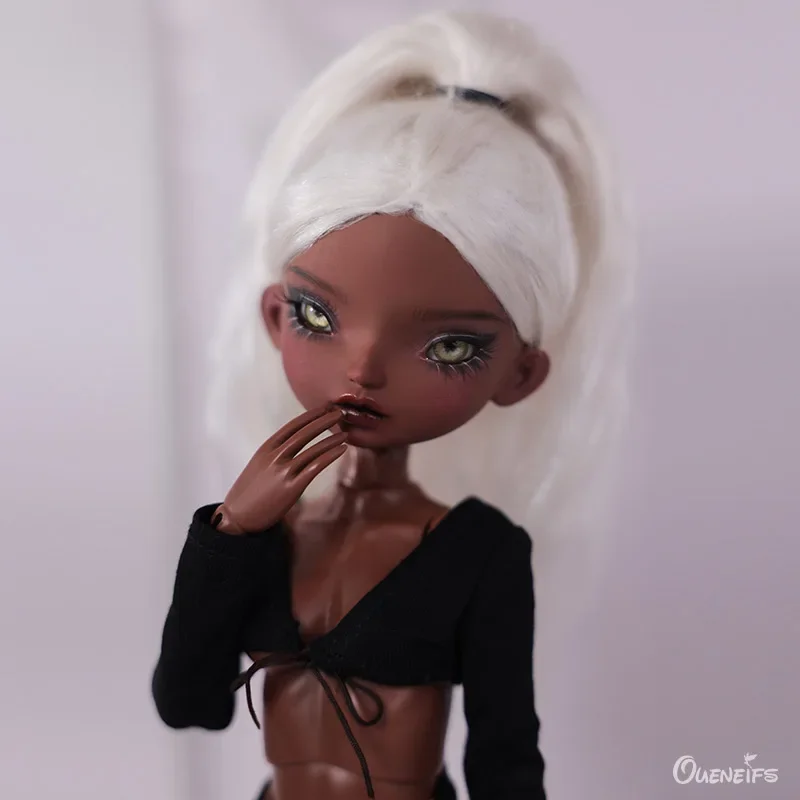 

New BJD DOLL 1/6 Heart European And American Daily Mature Style Tanned Skin Mature Makeup Resin Toys Movable Joint Doll