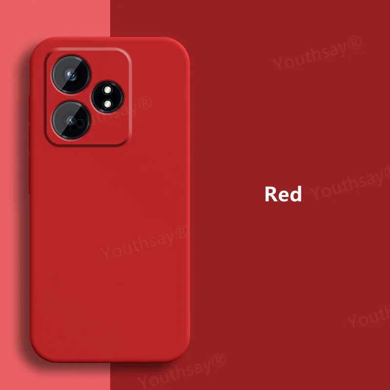 Premium Liquid Silicone Soft TPU Phone Case - Shockproof & Smooth Finish