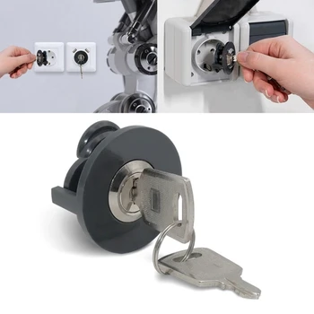 4Pcs/set Easy to Manage Socket Lock Enhances Security and Compliance 1