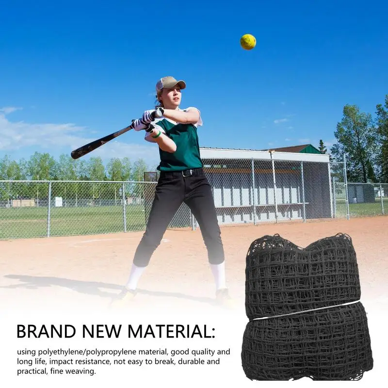 Golf Practice Net Sturdy Golf Practice Nets For Backyard Green/Black Smooth Driving Net Portable Softball Net For Backyard 3