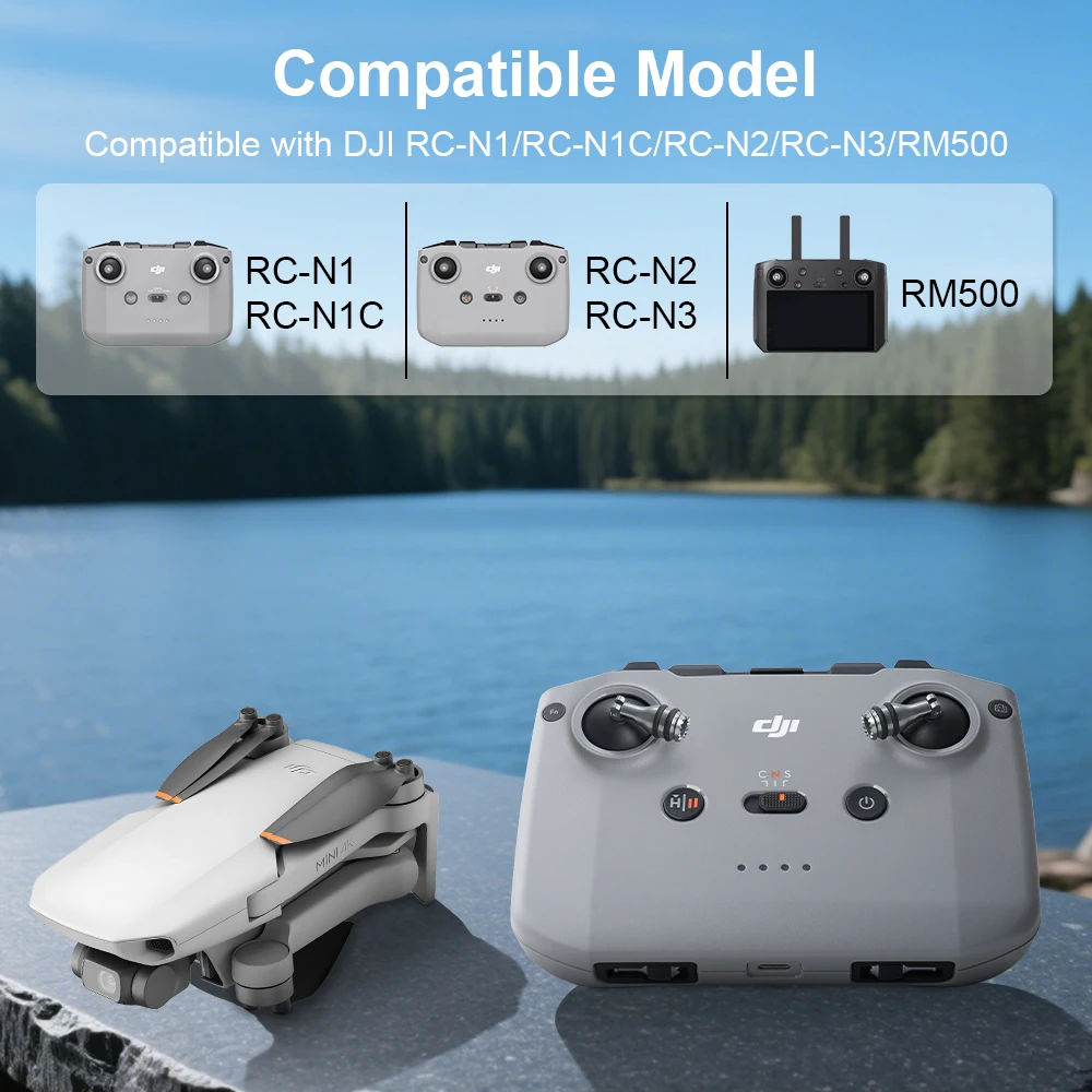 Remote Control Joysticks for Mini 4K/Mini2/Mini SE RC N1/N1C/N2/N3 Aluminium Al