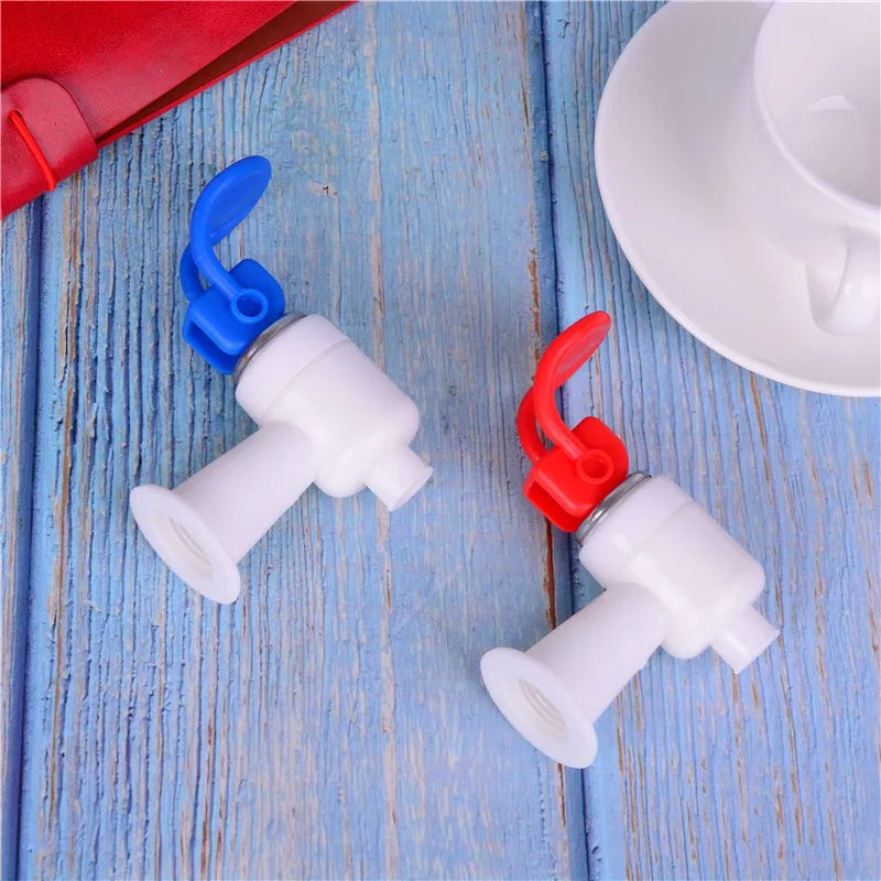 1PC Push Type Plastic Water Dispenser Faucet Tap Replacement Home Essential Drinking Fountains Parts Bibcock Accessorie bathroom faucet water tap faucet beverage faucet water dispenser valve