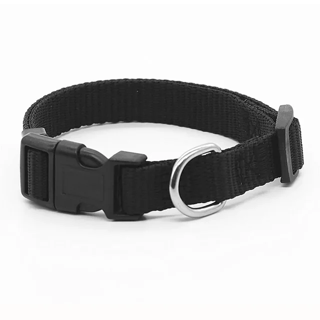 Adjustable Pet Dog Collar Nylon Dog Collars Classic For Puppy Small Medium And Large Dogs Soft Comfortable Pet Training Collar 5