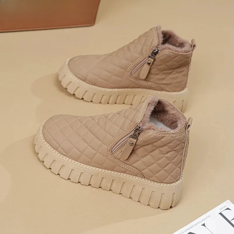 XQ285 khaki fleece-lined