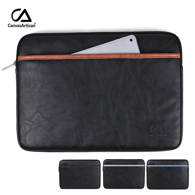 13インチ MacBook Pro Leather Sleeve ブラック Amazon.com: Genuine Leather Sleeve Case for 13 MacBook Air
