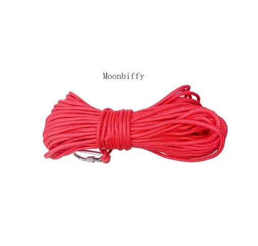 Fishing Magnet 15/10 Meters Nylon Braided Rope with Safe Lock fishing rope fishing line fishing lanyards