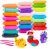 24 color Air Dry Clay - Handmade Modeling No-Bake No Mess - Magic Foam Clay