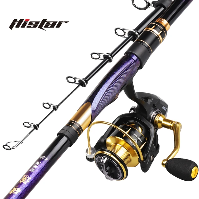 Histar Iso 4# 6# 3.6m-6.03m 2:8 Fast Action 46t High Carbon Japanese Toray  C Fiber Tape Light Super Strength Rocky Fishing Rod - Fishing Rods -  AliExpress