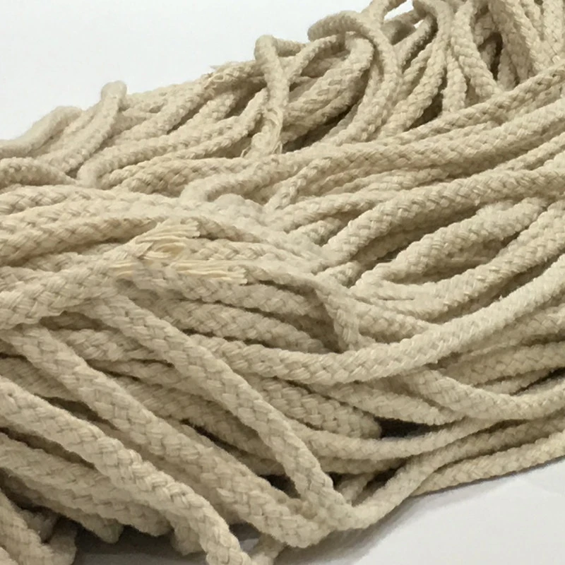 Description Picture 5 of item1m Round Cotton Candle Wicks Rope Diameter 6mm for DIY Alcohol Lamp Oil Lamp Candle Making Candle Woven Wick Accessories