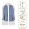 Clothes Bags Translucent Garment Bags with Zipper for Wardrobe Organization Reusable Suit for Clothes for Clothing 5