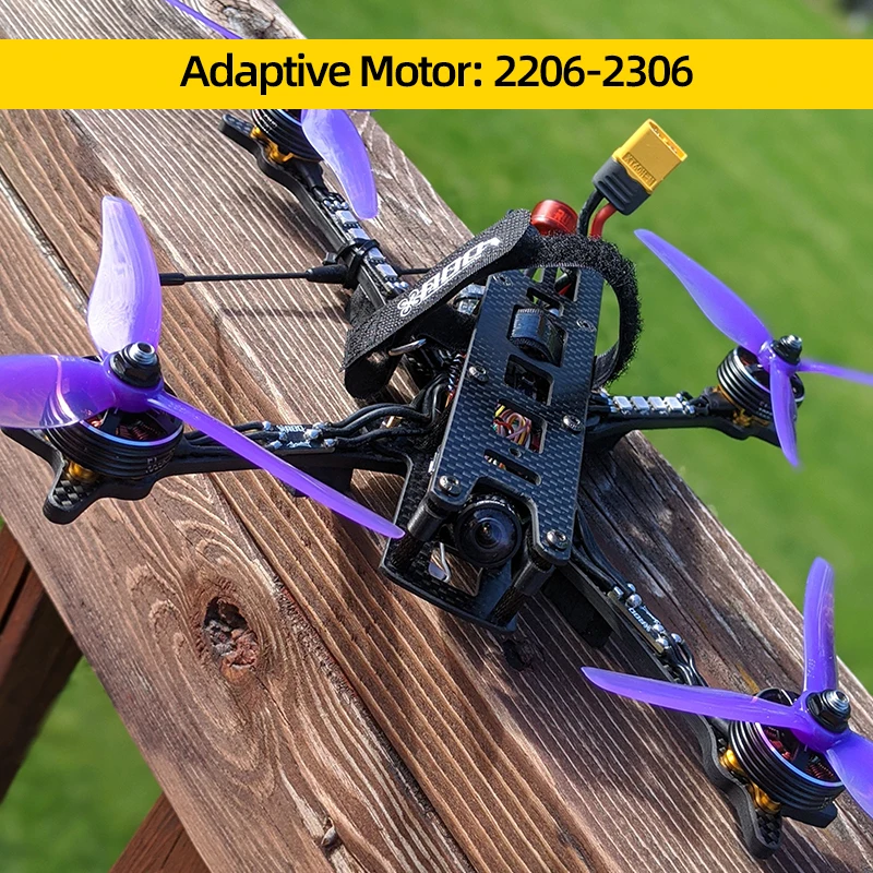 Gemfan 51433 프로펠러, RC FPV 프리스타일 레이싱 드론 쿼드콥터용, 5 인치 3 중 블레이드 CW/CCW PC 소품, 12 쌍, 20 쌍