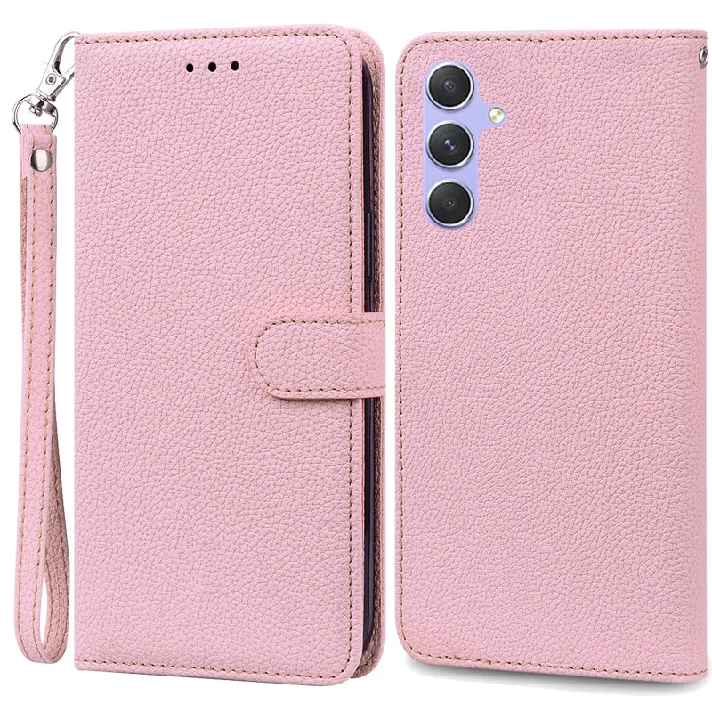 Leather Wallet Flip Case for Samsung Galaxy - Stylish Protective Phone Cover