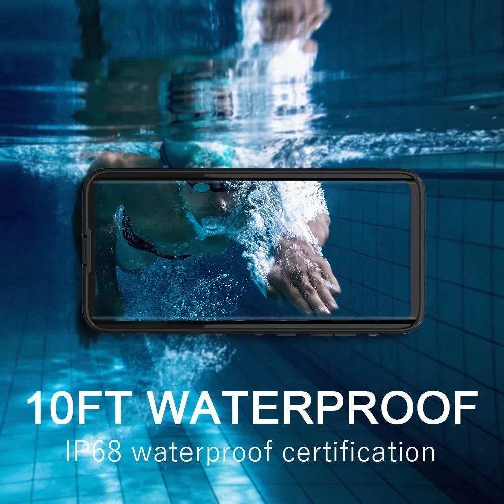 

Redpepper For Samsung Galaxy S20 Ultra Waterproof Ip68 Case Underwater 3m Diving Swimming Surfing Shockproof Hard Pc+tpu Cover