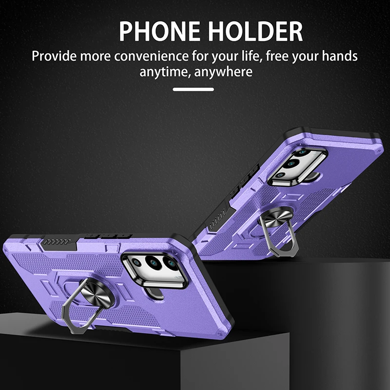 Ring Holder Shockproof Phone Case Cover