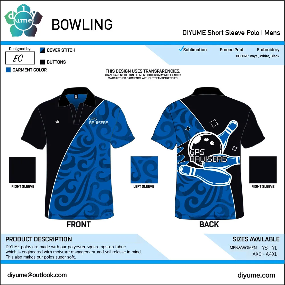 Men Women Kid Professional Bowling Polo Shirt Casual Leisure Workout High-quality Sports Short Sleeve Top