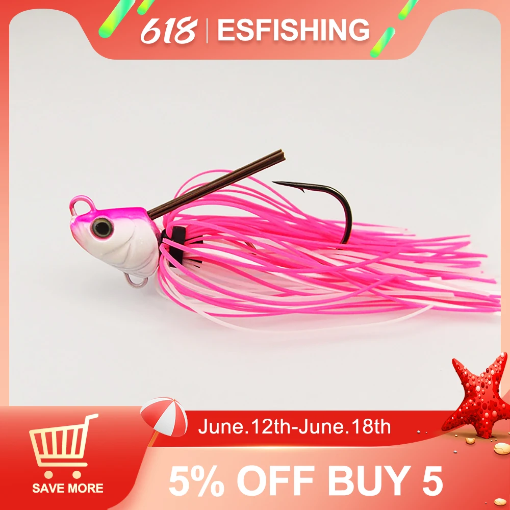 Jig Head Silicon Skirt Jig Heads Fishing Skirt Esfishing Fishing