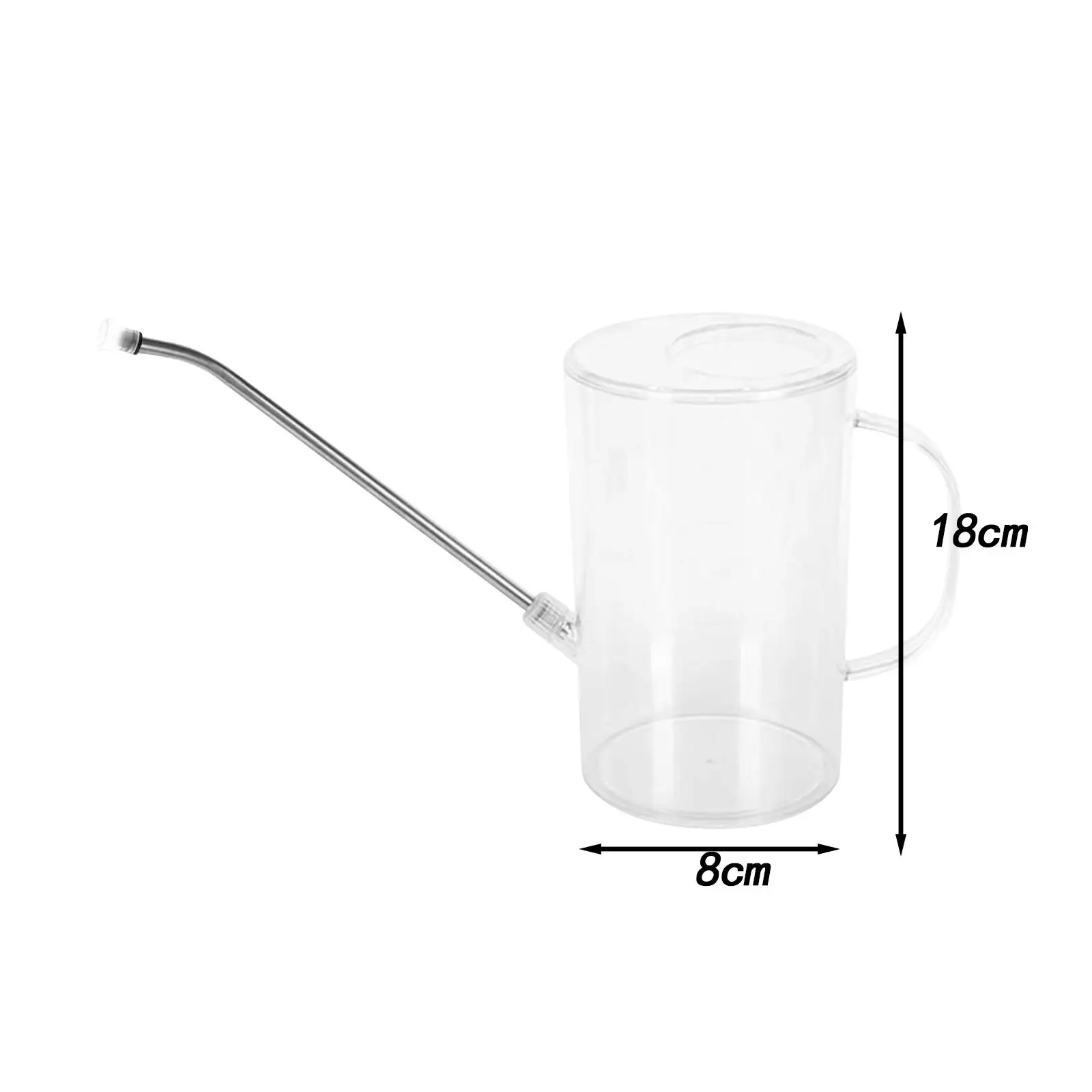Watering Can Ergonomic Handle Gifts with Detachable Spray Head Indoor Watering Can for Lawn Indoor Garden Household Bonsai