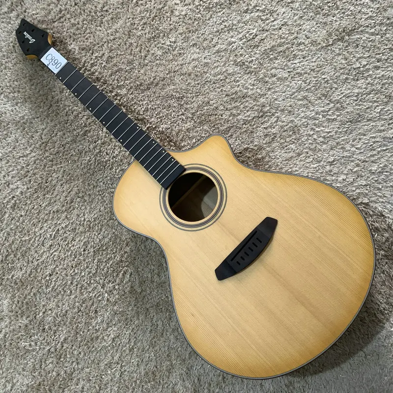 

C890 38' All Solid Acoustic Guitar Breedlove Genuine and Original Unfinished Version Personal DIY Electric and Acoustic Guitar