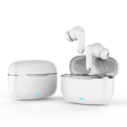 Wireless TWS Bluetooth Earbuds with Advanced Noise Cancelling & HiFi Stereo Sound (G1 White)