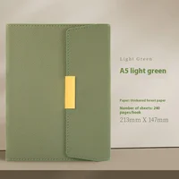 Thickened upgraded high-end notebook diary notebook A5 retro high-end PU leather classic travel diary notebook (single notebook) 5