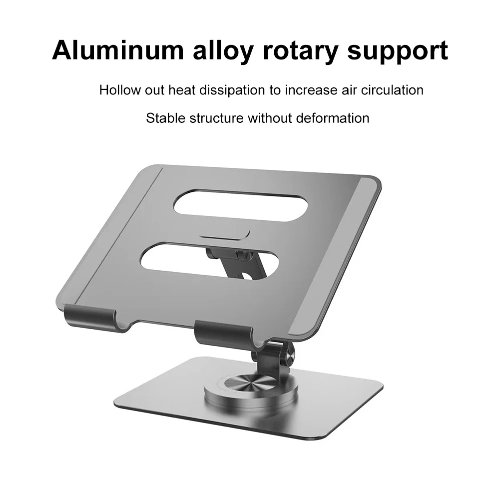 LETTURE Soporte para Laptop Plegable Aleación de Aluminio Soporte