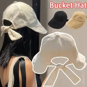 Temperament Fishman Hat Women Summer Black White Big Brim Lace Thin Sun  Bucket Hat Bucket Cap Foldable Version Panama Pot Hats - AliExpress