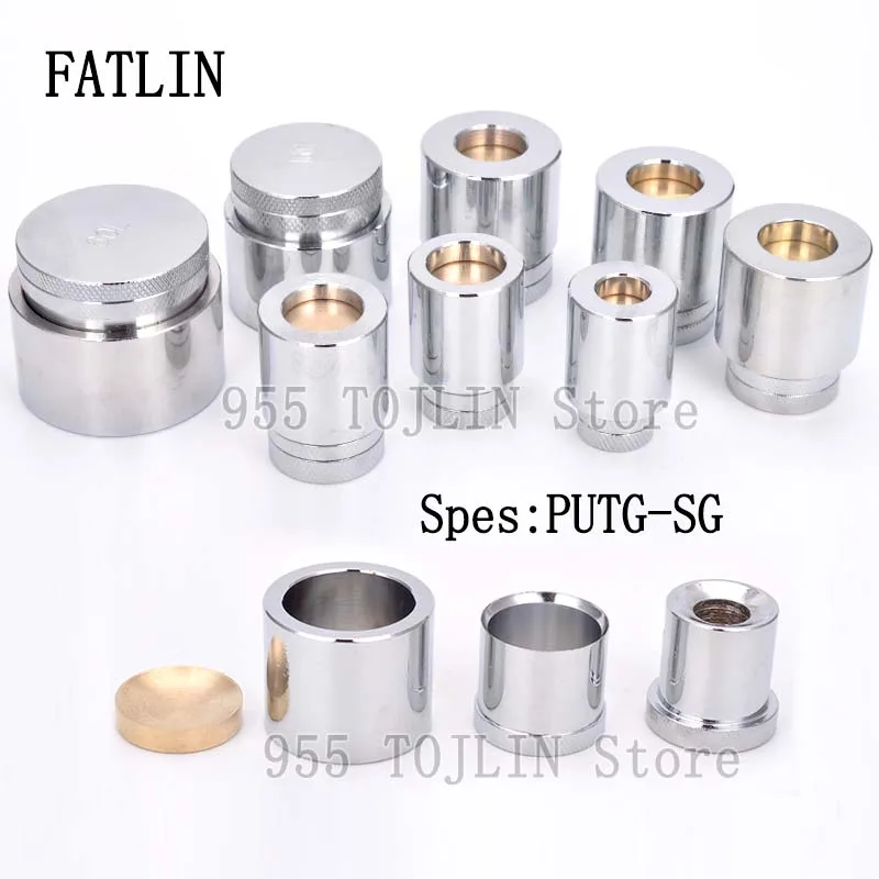 Fabric Covered Button Mold 20L-60L Press Die Assembly Mould Tool For Round Bread Shape Button Accessories DIY PUTG 2
